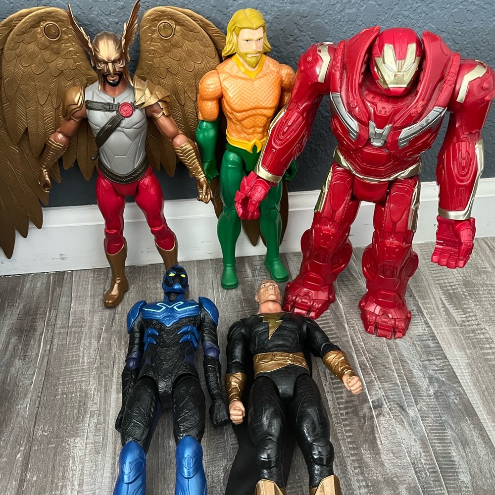 Marvel and DC 12” figures
